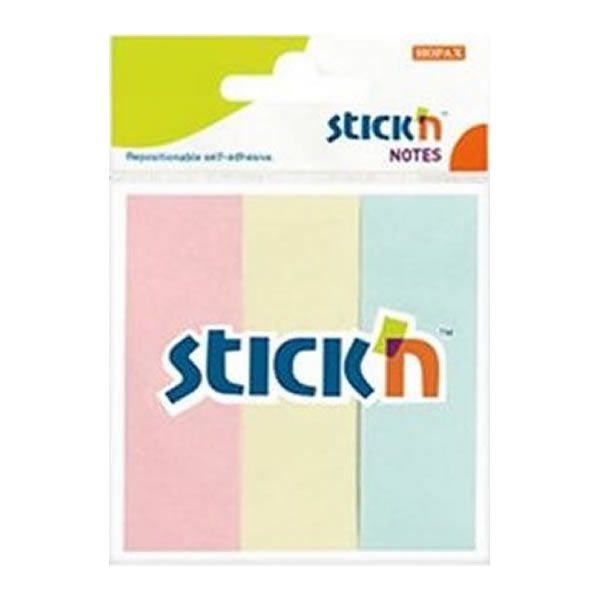 Gıpta Stickn 76x25 50 Yaprak 3 Renk Kağıt Ayracı Not Kağıdı