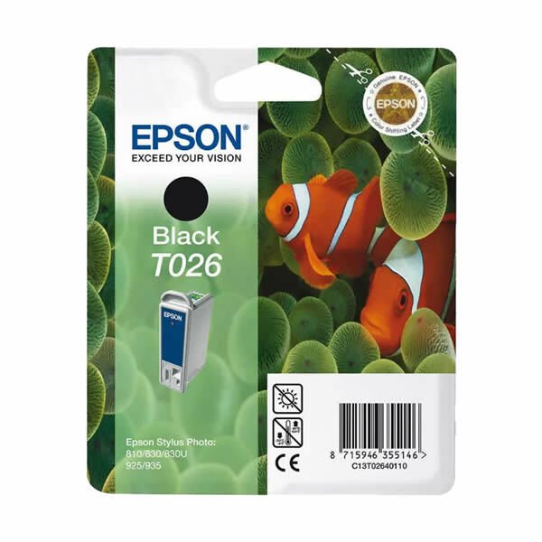 EPSON C13T02640120 SİYAH KARTUŞ
