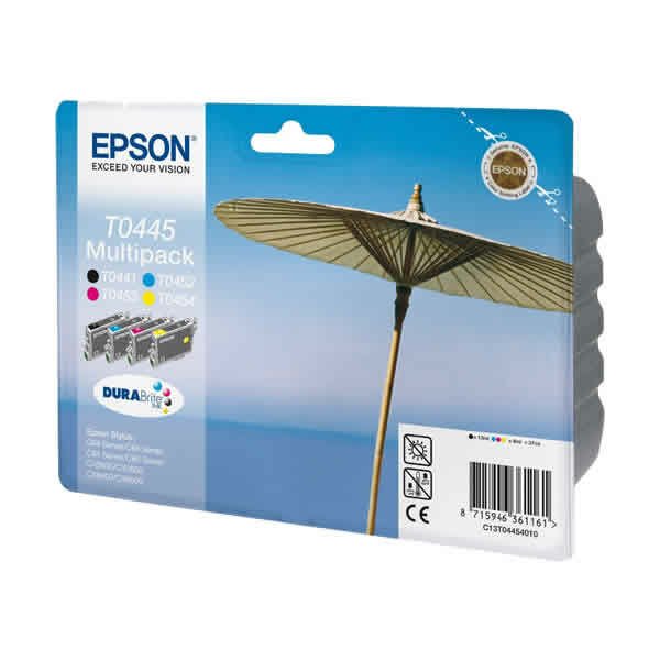 Epson T0445 Durabrite Ink Multipack 4 lü Kartuş Seti