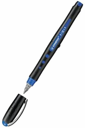 Stabilo 1016/41 Black F Mavi Jel Mürekkepli Roller Kalem