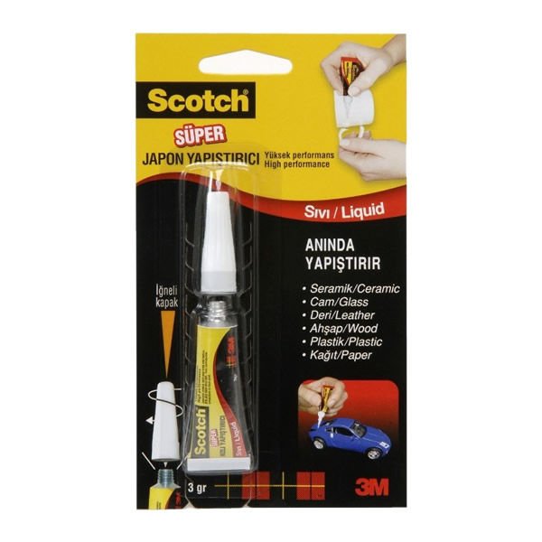 SCOTCH 3 GR SÜPER HIZLI JAPON YAPIŞTIRICI