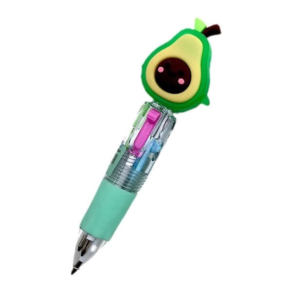 Maxx E-556A 4 Renk Mini Figürlü Tükenmez Kalem