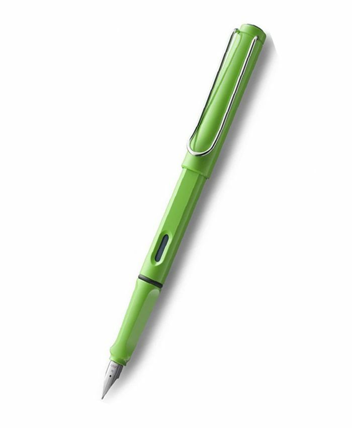 LAMY SAFARİ GÜMÜŞ KUTULU YEŞİL DOLMA KALEM SETİ