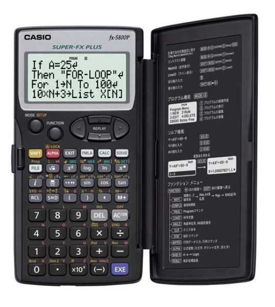 Casio FX-5800P Fonksiyonlu Hesap Makinesi