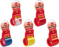 VEGE 50MMX15MT PACKROLL MAVİ SARI ŞEFFAF BANT