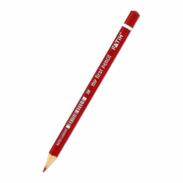 Fatih 12040 Jumbo Üçgen Kırmızı Başlangıç Kalemi (FA30000KKL072)