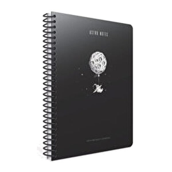 Gıpta Astro Notes A4 100 Yaprak Çizgili Spiralli Karton Kapaklı Defter