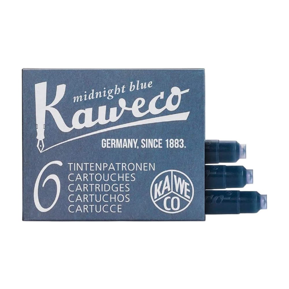 Kaweco 10000008 6 lı Mavi Kartuş