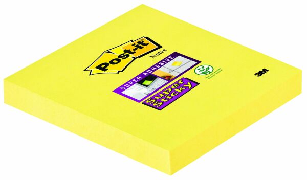 Post-It 654-CYS 76x76 90 Yaprak Kanarya Sarısı Not Kağıdı