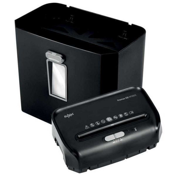 Rexel RPX612 Promax Siyah Evrak İmha Makinesi