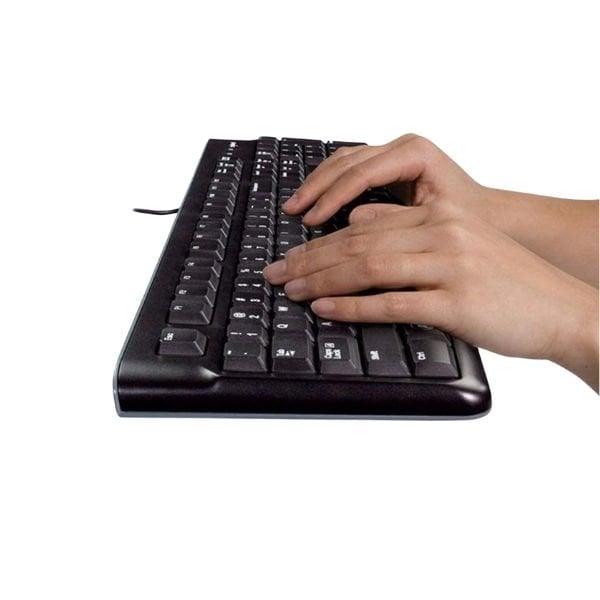 Logitech 920-002560 MK120 Siyah Q Usb Kablolu Klavye Mouse Set