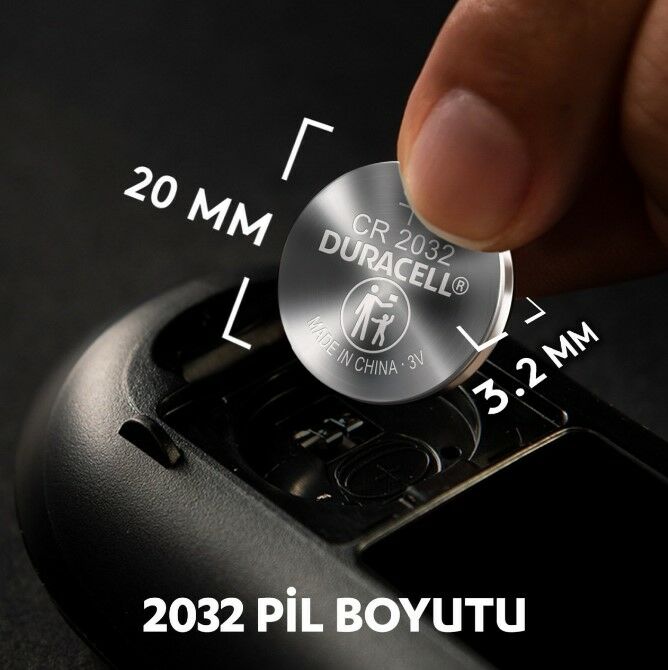 DURACELL CR2032 5 Lİ BLİSTERLİ MİCRO PİL