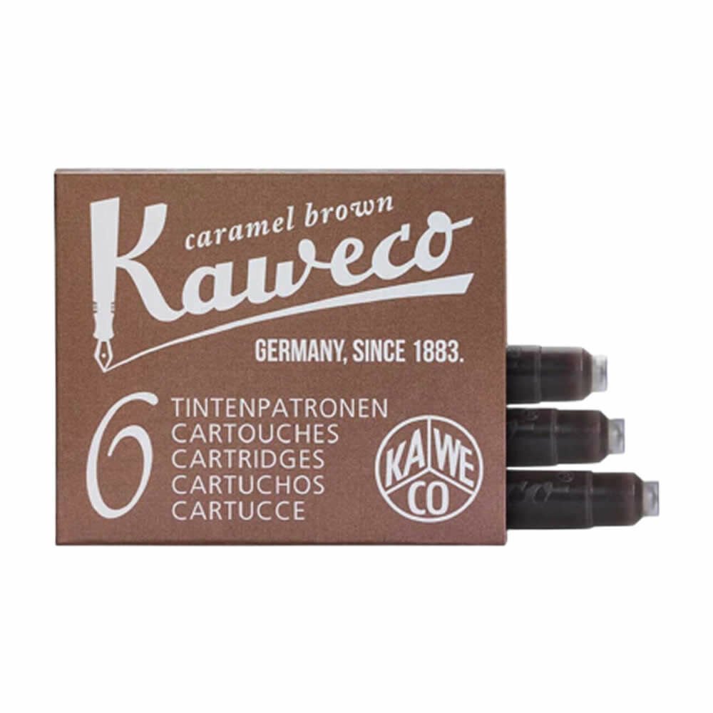 Kaweco 10000008 6 lı Kahverengi Kartuş