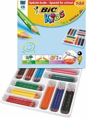 Bic 887831 144 lü Evolution Jumbo Üçgen Boya Kalemi Seti