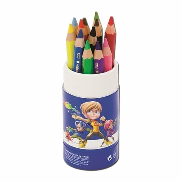 Adeland 9520 12 li Jumbo Yarım Boy Boya Kalemi