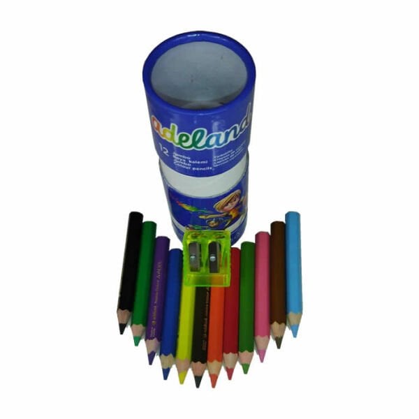 Adeland 9520 12 li Jumbo Yarım Boy Boya Kalemi