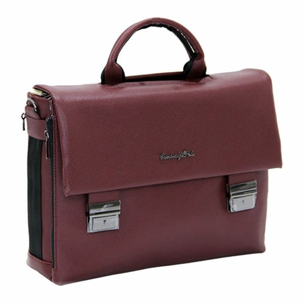 Cambridge Polo Plevr50024 Bordo Evrak Çantası