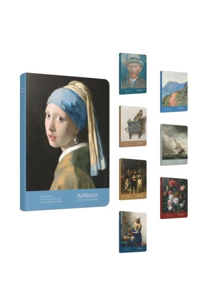 Gıpta Art Master 17x24 120 Yaprak Düz İplik Dikişli Sert Kapaklı Defter