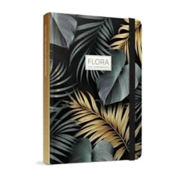 Gıpta Flora Notes A5 120 Yaprak Çizgili İplik Dikişli Sert Kapaklı Defter