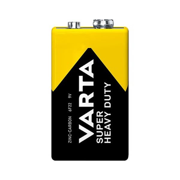 Varta 9V Süperlife Çinko Karbon Pil