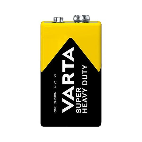 Varta 9V Süperlife Çinko Karbon Pil
