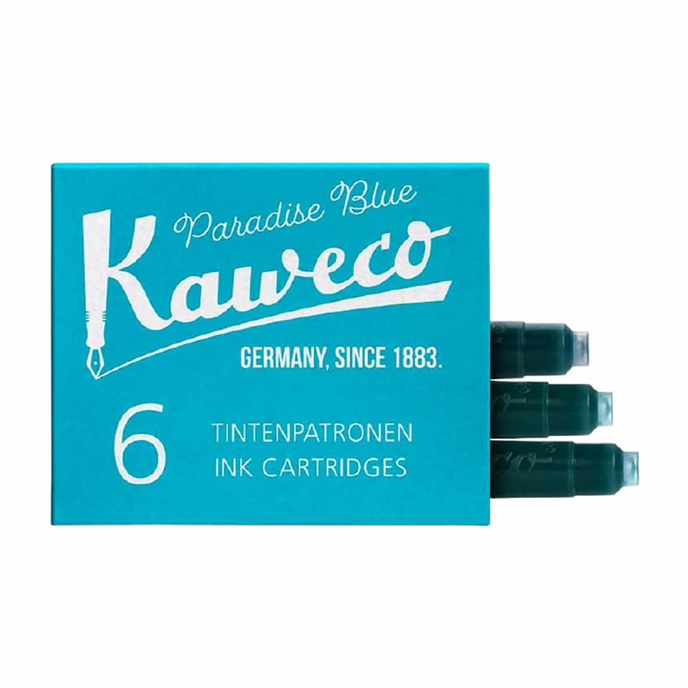 Kaweco 10000008 6 lı Turkuaz Kartuş