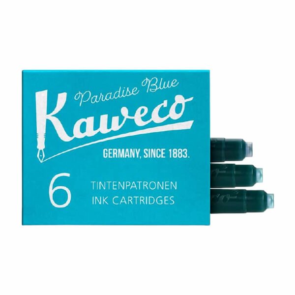 Kaweco 10000008 6 lı Turkuaz Kartuş