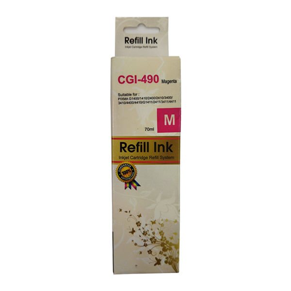 PRİNT-PEN CANON GL490M-GL590M KIRMIZI MUADİL KARTUŞ MÜREKKEBİ