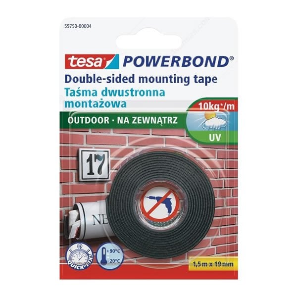 Tesa 55750-00004-04 1,5mtX19mm Köpük Montaj Bandı