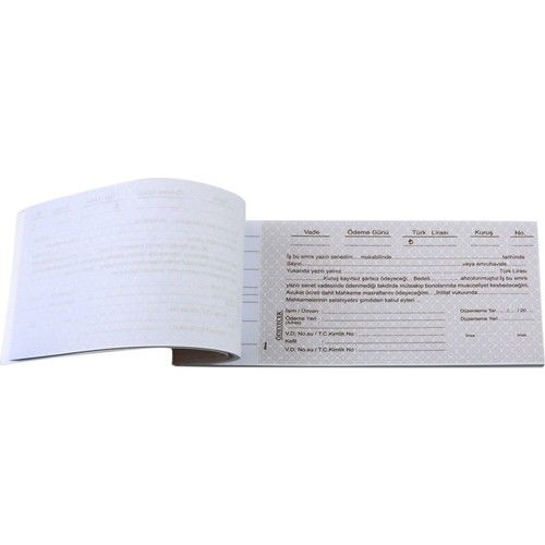 ÖZKAN G2220 9X20 50 YAPRAK KARTON KAPAKLI SENET KARNESİ