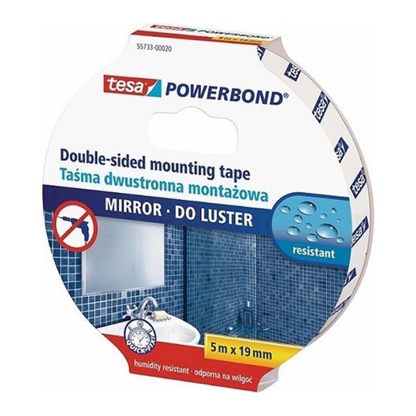 Tesa 5mtX19mm Köpük Montaj Bandı-Powerbond Ayna