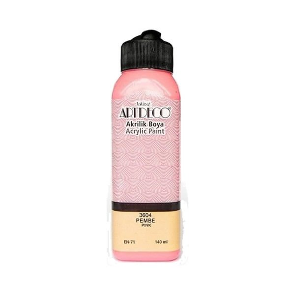 Artdeco 3604 140 ml Pembe Akrilik Boya