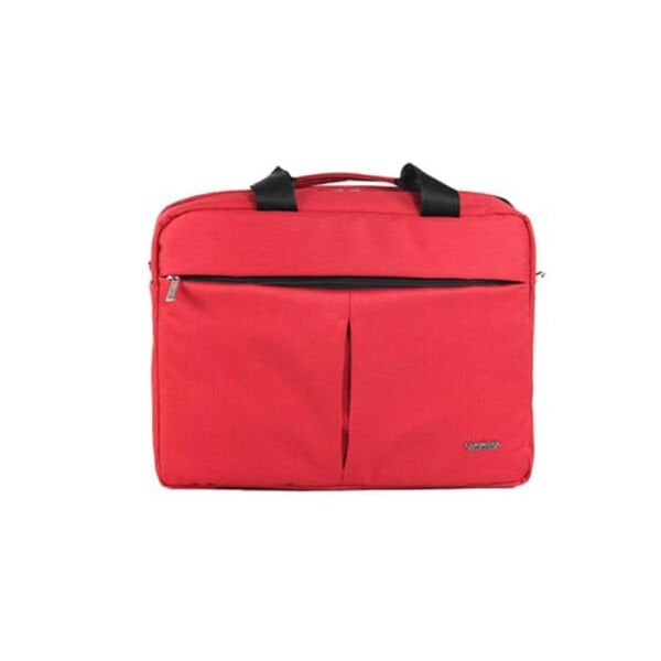 Cambridge Polo Club Önden Cepli Kırmızı Evrak Çantası