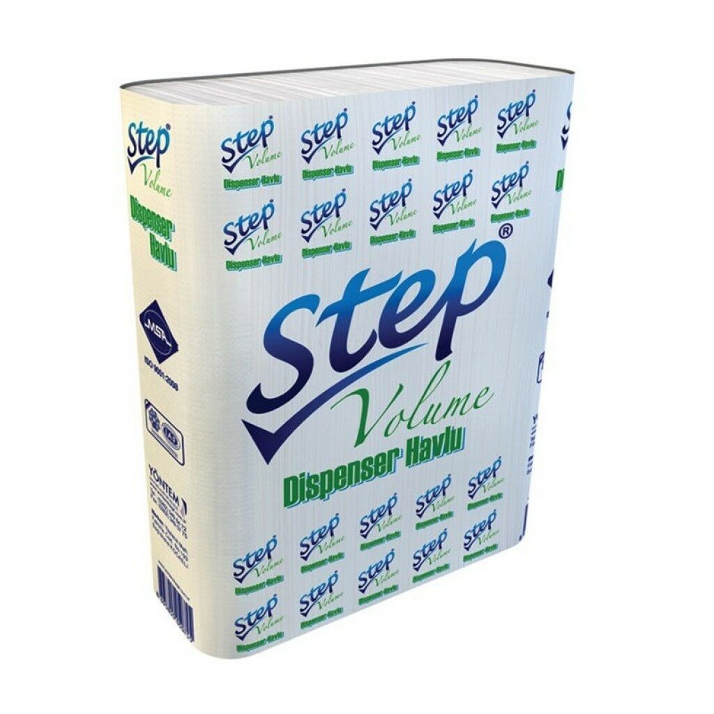 STEP EKSTRA 12 Lİ 160 YAPRAK Z KAT DİSPENSER HAVLU KAĞIT