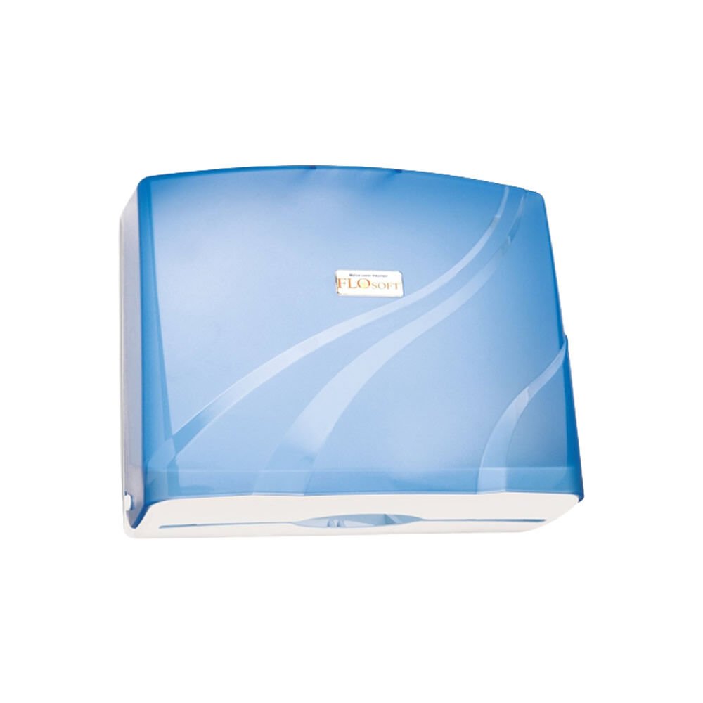 Flosoft F177M 200 Adet Z Katlamalı Mavi Kağıt Havlu Dispenseri