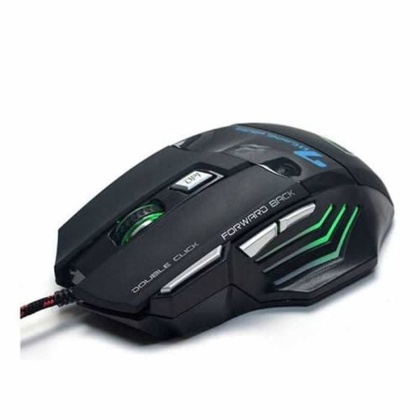 Hytech HY-X7 RGB Led Işıklı Gamy Siyah Oyuncu Mouse
