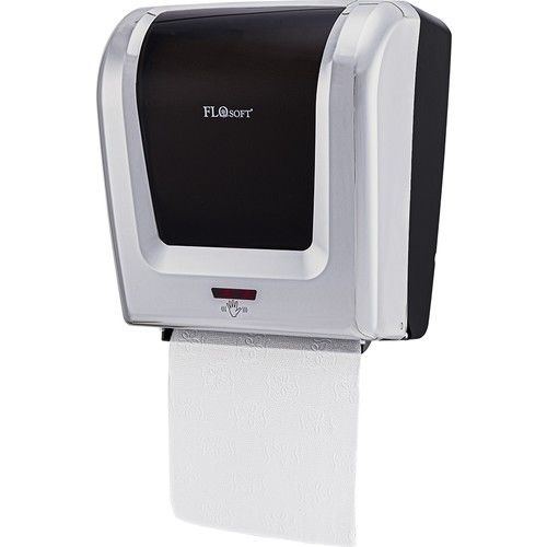Flosoft F047 21 cm Fotoselli Beyaz Kağıt Havlu Dispenseri