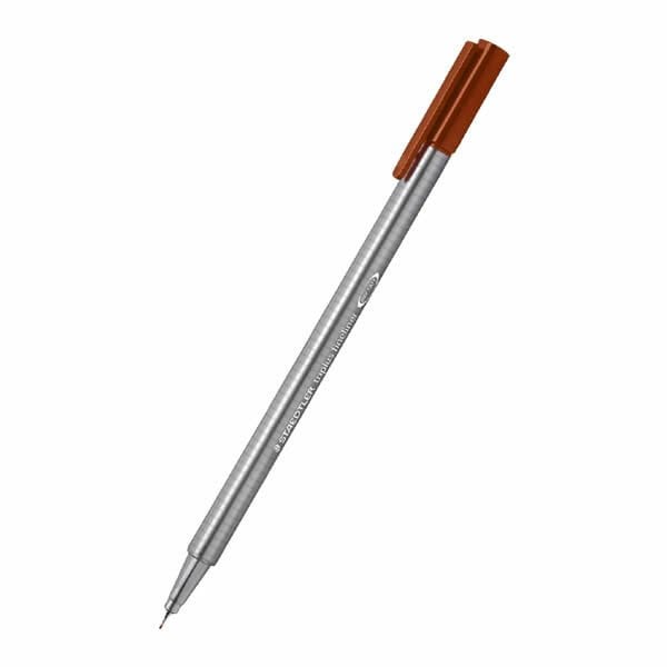 Staedtler 334-76 0,3 mm Triplus Koyu Kahve Fineliner Kalem