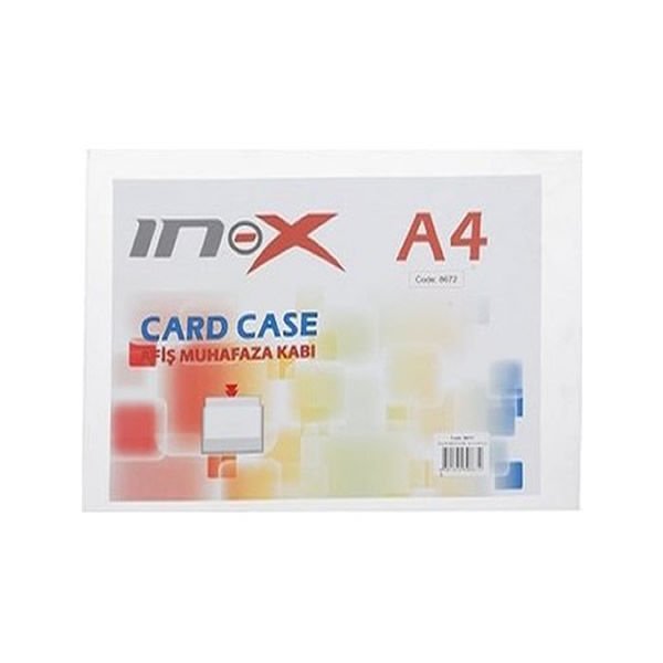 Inox A4 Afiş Muhafaza Kabı