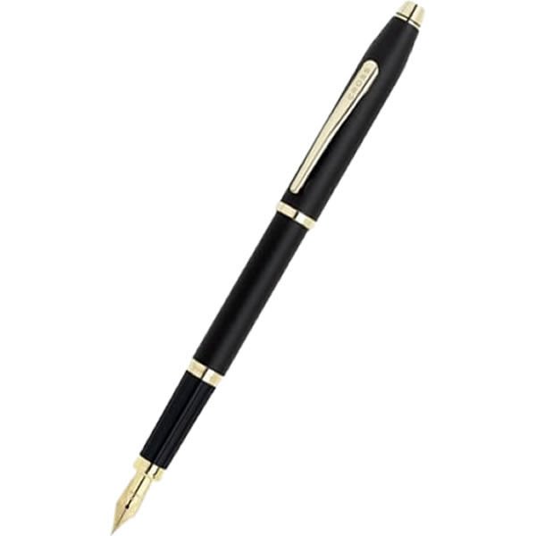 Cross 2509 Century Klasik Altın Kaplama Siyah Dolma Kalem