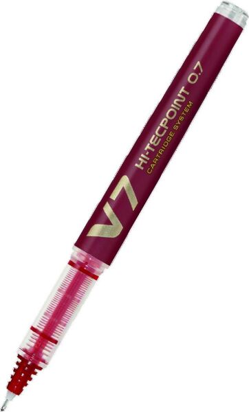 Pilot V7 Kırmızı Roller Kalem
