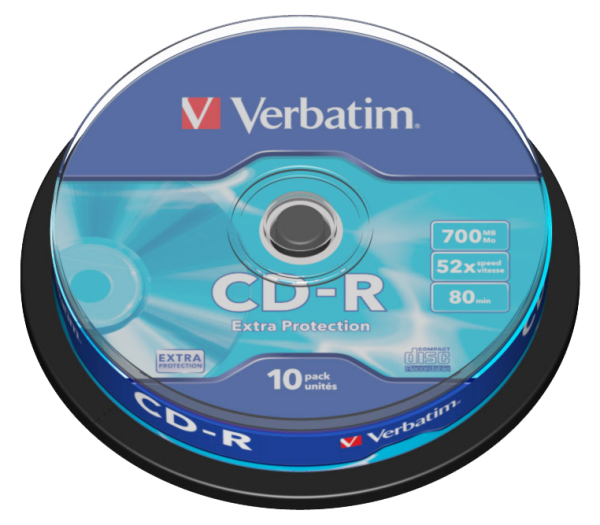 Verbatim 700/80 Min 52x10 lu CD-R
