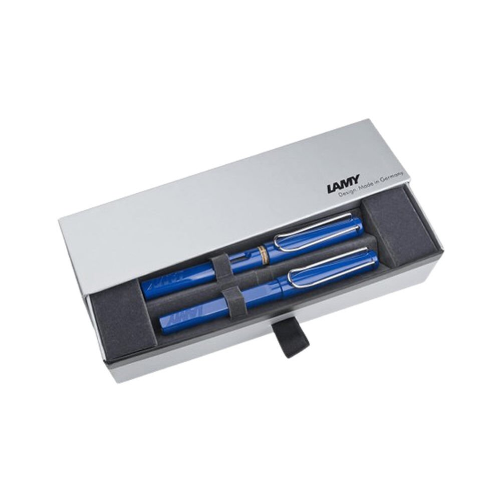 Lamy 314 Safari Mavi Dolma Kalem&Roller Kalem Seti