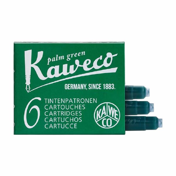 Kaweco 10000008 6 lı Yeşil Kartuş