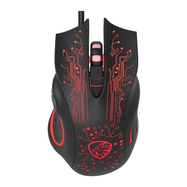 Hytech HY-X8 Eagle RGB Led Işıklı Siyah Oyuncu Mouse