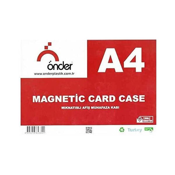 Önder 6438 A4 Magnetli Afiş Muhafaza Kabı