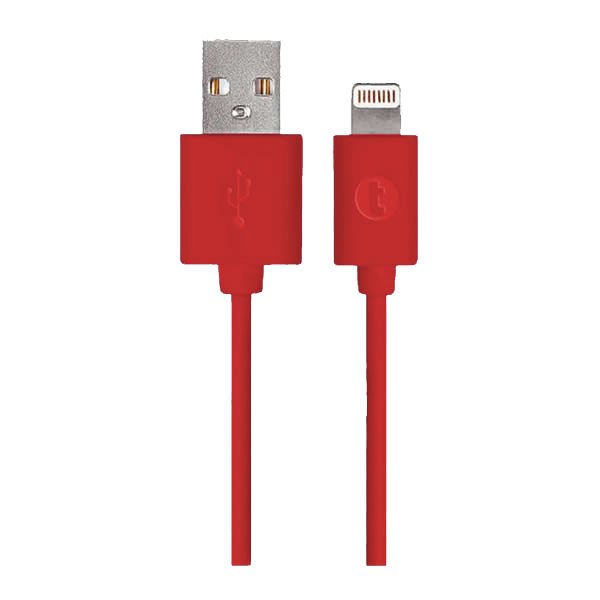 Taks 5DK34K Kırmızı İPhone Şarj Kablosu
