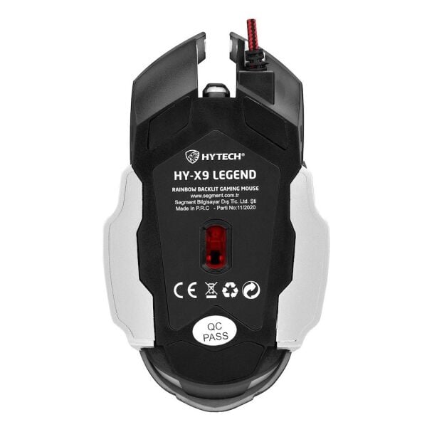 Hytech HY-X9 Legend RGB Led Işıklı Siyah Oyuncu Mouse