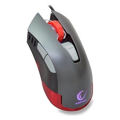 EVEREST RAMPAGE CYREX SMX-R11 USB SİYAH&KIRMIZI OYUNCU MOUSE