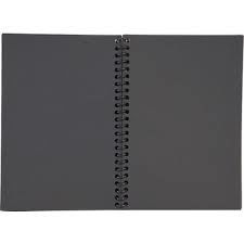 Sry A6 Siyah Spiralli Defter